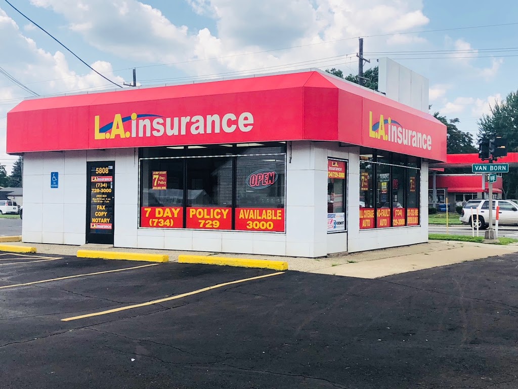 L.A. Insurance | 5808 S Wayne Rd, Romulus, MI 48174, USA | Phone: (734) 729-3000