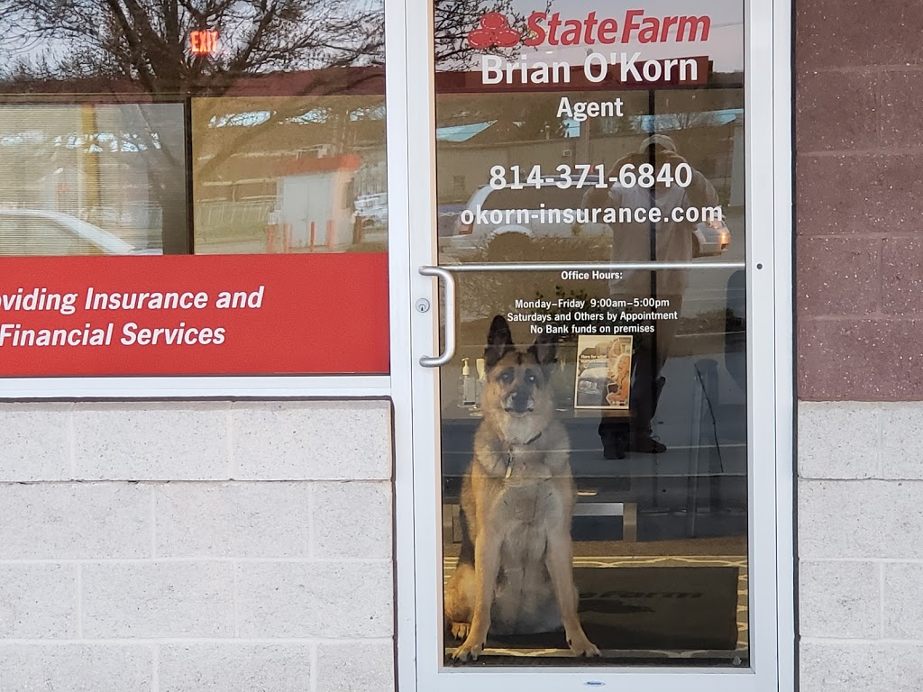 Brian OKorn - State Farm Insurance Agent | 22 Hoover Ave Ste 140, DuBois, PA 15801, USA | Phone: (814) 371-6840