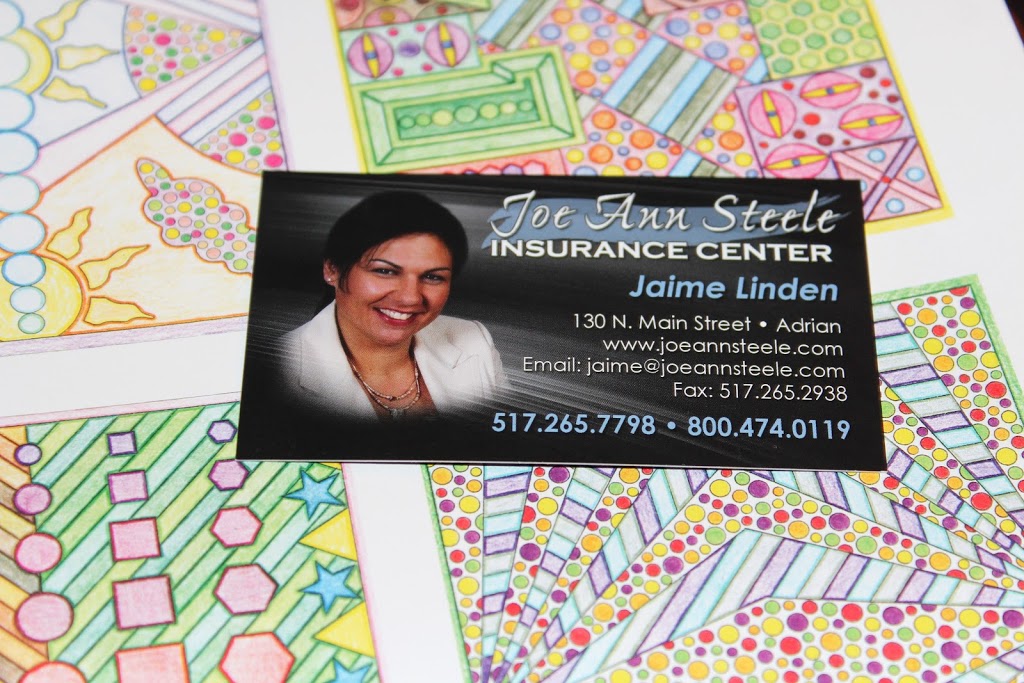 Joe Ann Steele Insurance Center | 130 N Main St, Adrian, MI 49221, USA | Phone: (517) 265-7798