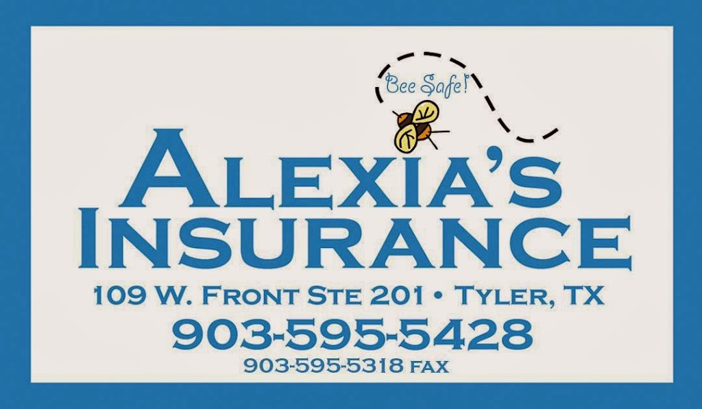 Alexias Insurance Services | 203 S Glenwood Blvd, Tyler, TX 75702, USA | Phone: (903) 595-5428