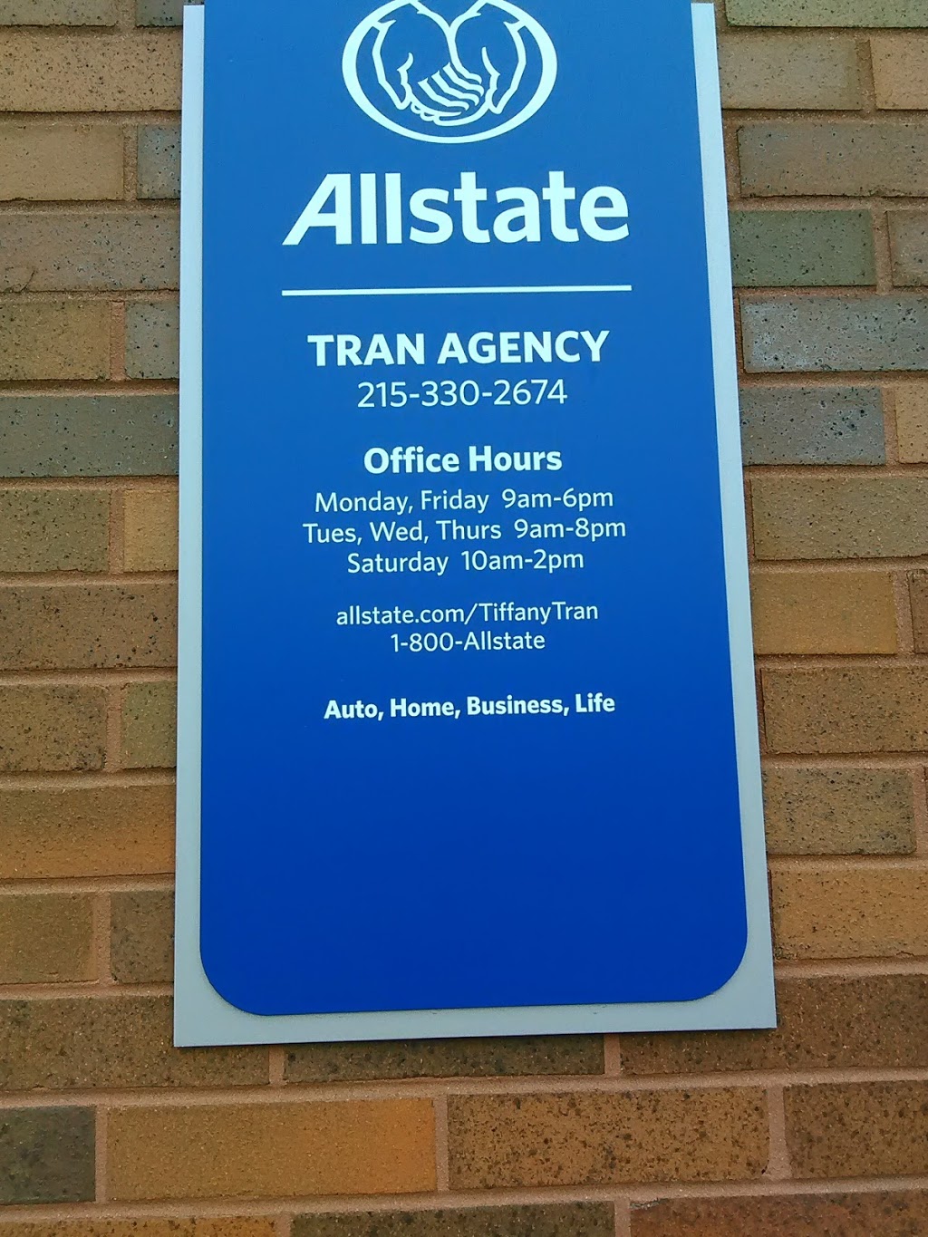 Sonny Tran: Allstate Insurance | 1625 Washington Ave # S102, Philadelphia, PA 19146, USA | Phone: (215) 330-2674