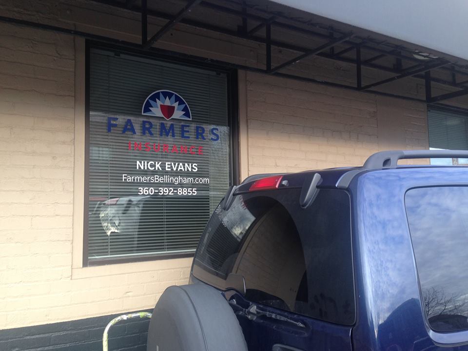 Farmers Insurance: Nick Evans Insurance Agency | 119 N Commercial St #196, Bellingham, WA 98225, USA | Phone: (360) 392-8855