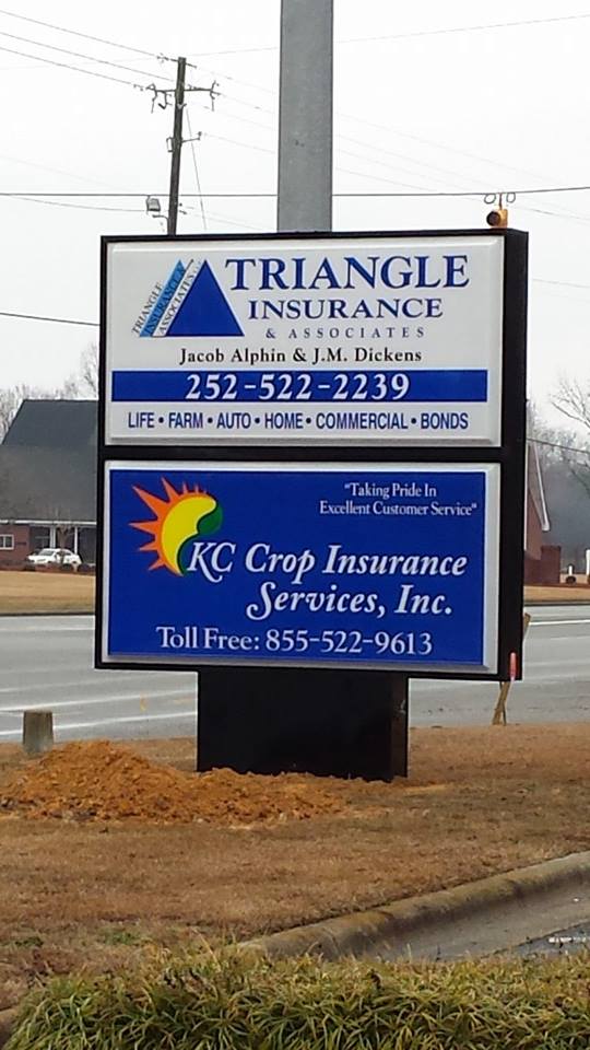 Triangle Insurance & Associates | 1695 Hwy 258 N, Kinston, NC 28504, USA | Phone: (252) 522-2239