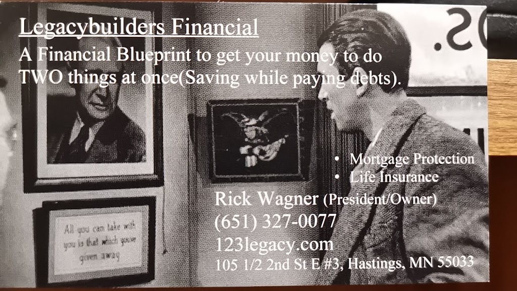 LegacyBuilders Financial | 999 Westview Dr Ste 7, Hastings, MN 55033, USA | Phone: (888) 621-1210