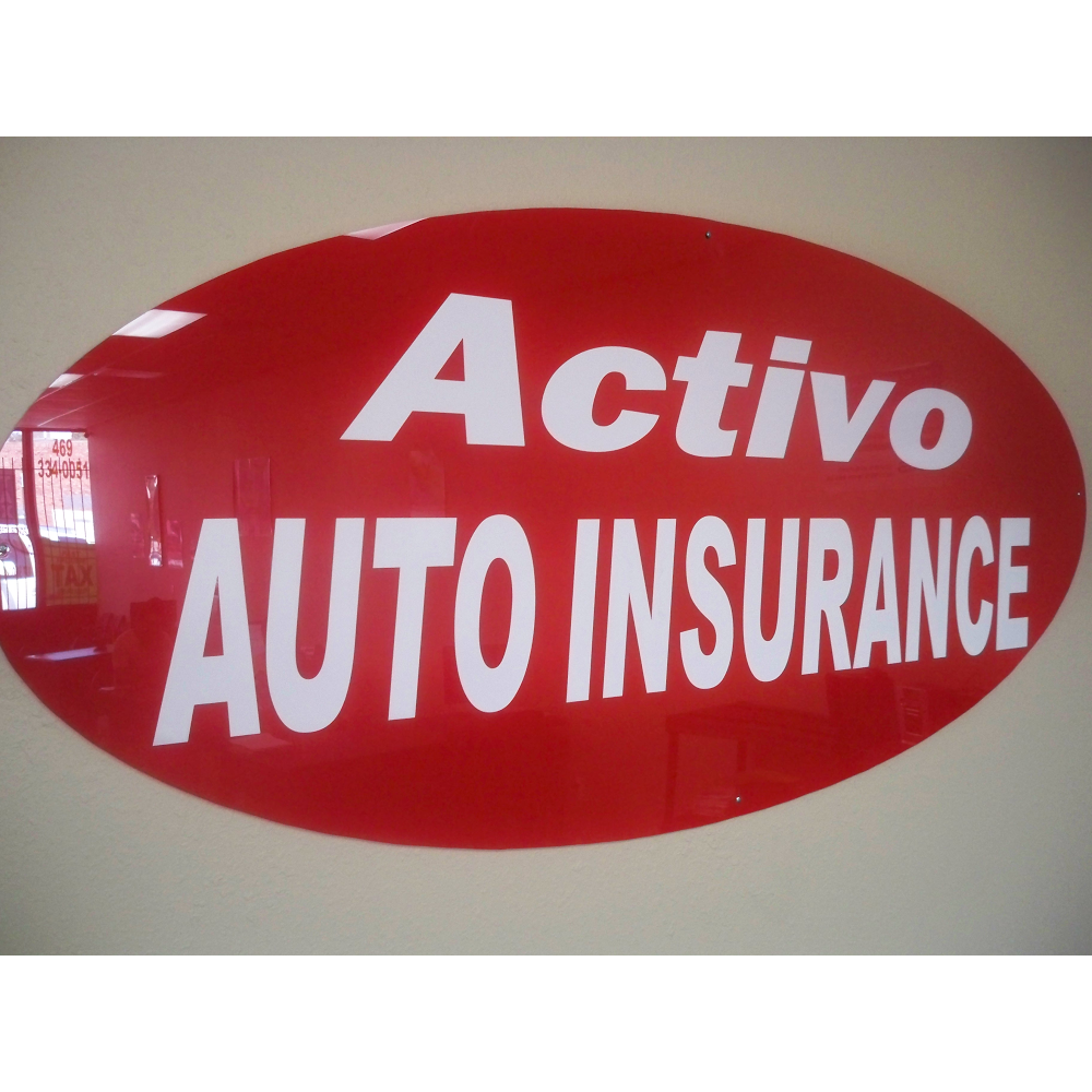 Activo Auto Insurance | 2726 Samuell Blvd Ste A, Dallas, TX 75223, USA | Phone: (469) 334-0051