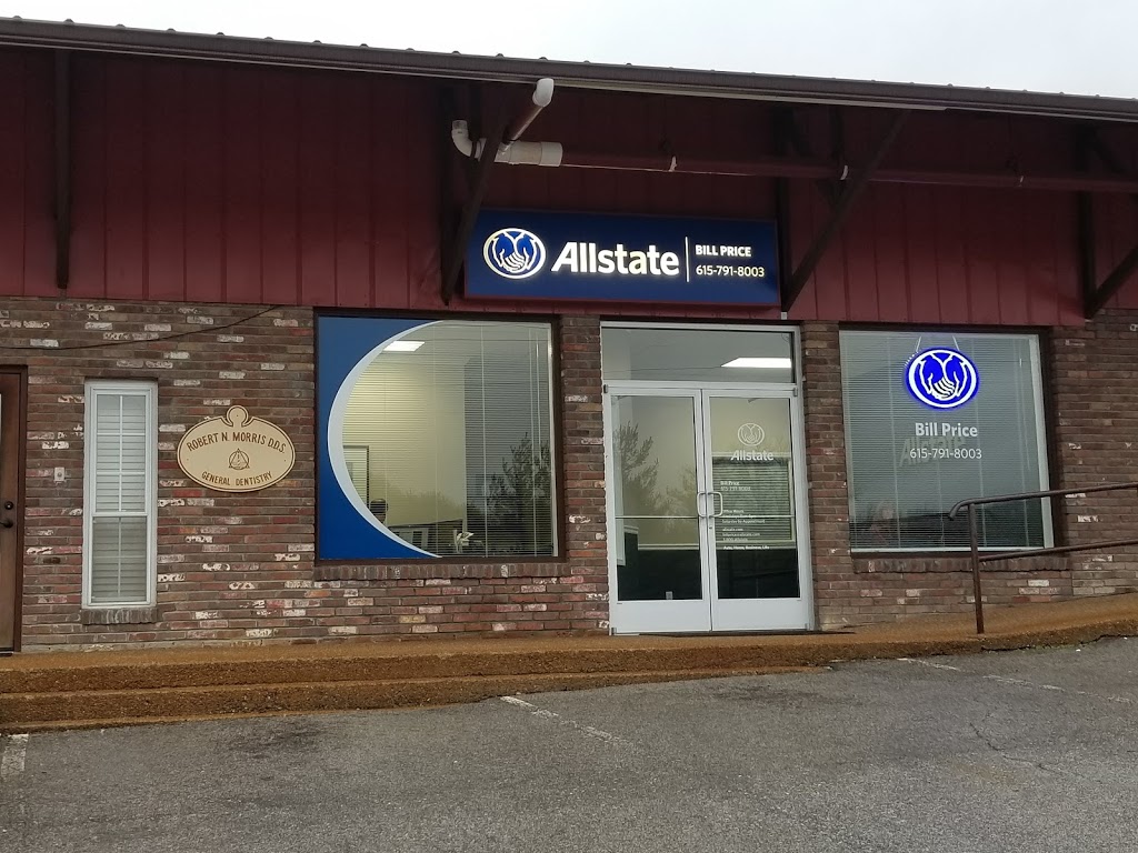 Bill Price: Allstate Insurance | 2219 Hillsboro Rd, Franklin, TN 37069, USA | Phone: (615) 791-8003