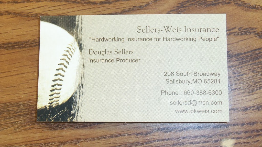 Sellers-Weis Insurance | 208 S Broadway, Salisbury, MO 65281, USA | Phone: (660) 388-6300