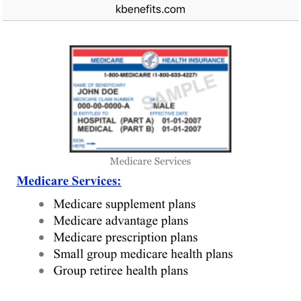 KBenefits, LLC - Insurance - Medicare - Retirement | 13 Mead Avenue Small Business Owners & Individuals - Get insured. Health, Freehold, NJ 07728, USA | Phone: (732) 333-1976