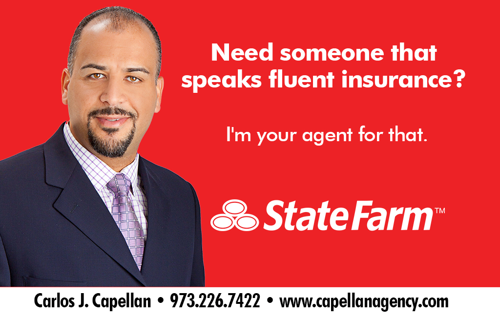 Carlos J. Capellan - State Farm Insurance Agent | 266 Bloomfield Ave, Caldwell, NJ 07006, USA | Phone: (973) 226-7422