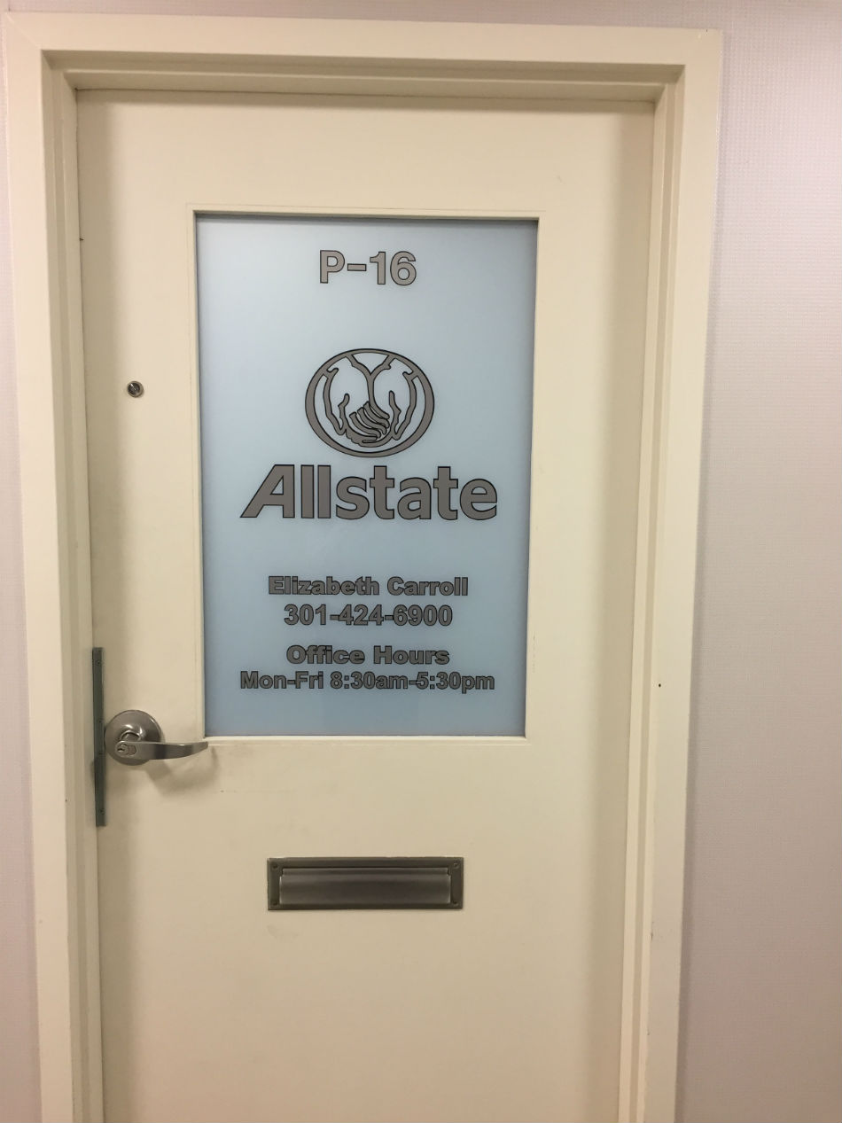 Elizabeth Carroll: Allstate Insurance | 8218 Wisconsin Ave Ste P16, Bethesda, MD 20814, USA | Phone: (301) 424-6900