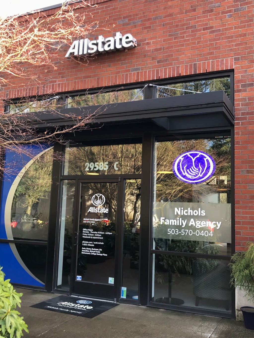 Nichols Family Agency: Allstate Insurance | 29585 Park Pl Ste C, Wilsonville, OR 97070, USA | Phone: (503) 570-0404