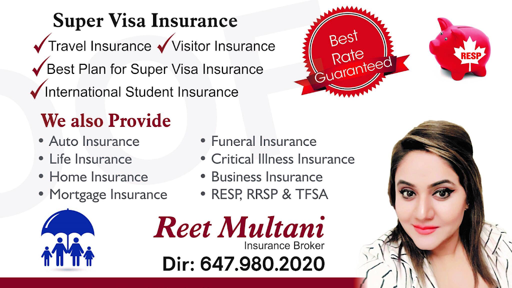 Reet Multani | 20 Maritime Ontario Blvd unit 10, Brampton, ON L6S 0A6, Canada | Phone: (647) 980-2020